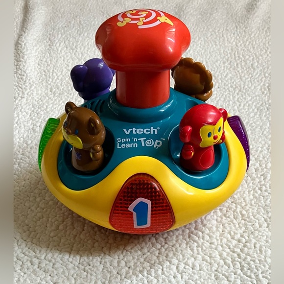 VTech Spin ‘n Learn Top - Picture 1 of 4